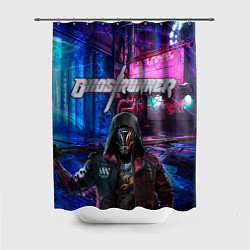 Шторка для душа Ghostrunner Джек, цвет: 3D-принт