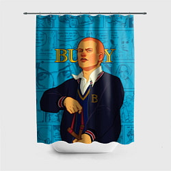 Шторка для душа Bully, Джимми Хопкинс, цвет: 3D-принт