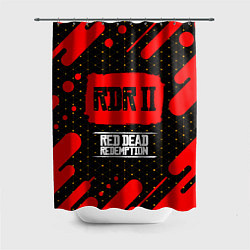 Шторка для душа RED DEAD REDEMPTION 2 Графика, цвет: 3D-принт