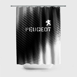 Шторка для душа PEUGEOT Peugeot Абстракция, цвет: 3D-принт