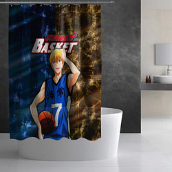 Шторка для душа Kuroko no Basuke, Рёта Кисе Kise Ryota, цвет: 3D-принт — фото 2