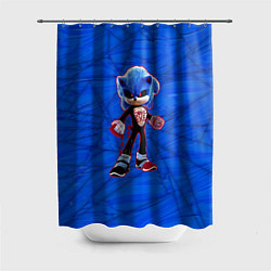 Шторка для душа Соник иксэ, цвет: 3D-принт