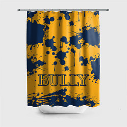 Шторка для душа Bully Logo Blots, цвет: 3D-принт