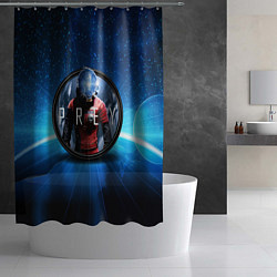 Шторка для душа PREY LOGO GAME, цвет: 3D-принт — фото 2