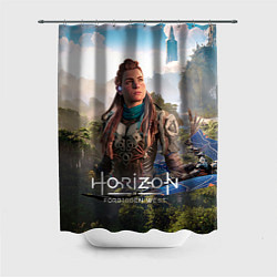 Шторка для душа Aloy Элой Horizon, цвет: 3D-принт