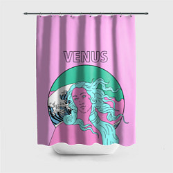 Шторка для душа Красота Венеры, цвет: 3D-принт