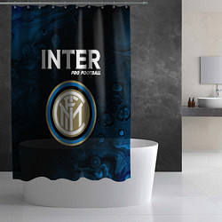 Шторка для душа INTER Pro Football Разводы, цвет: 3D-принт — фото 2