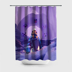 Шторка для ванной Командо на корабле