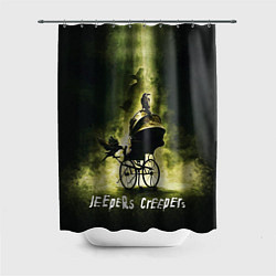 Шторка для душа Poster Jeepers Creepers, цвет: 3D-принт