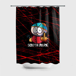 Шторка для душа Мультфильм Южный парк Эрик South Park, цвет: 3D-принт