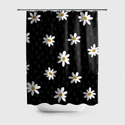 Шторка для душа Daisies Ромашки, цвет: 3D-принт