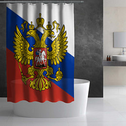 Шторка для душа ТРИКОЛОР РОССИИ, цвет: 3D-принт — фото 2