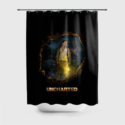Шторка для душа Uncharted Анчартед Фильм, цвет: 3D-принт