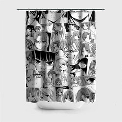 Шторка для душа Когда плачут цикады pattern, цвет: 3D-принт