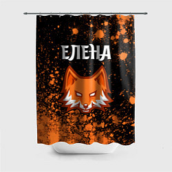 Шторка для душа Елена ЛИСА Арт, цвет: 3D-принт