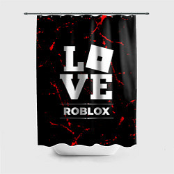 Шторка для душа Roblox Love Классика, цвет: 3D-принт