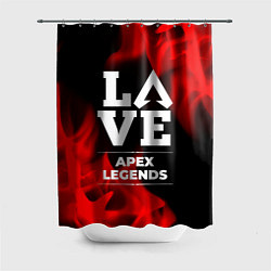 Шторка для душа Apex Legends Love Классика, цвет: 3D-принт