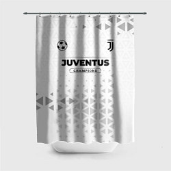 Шторка для душа Juventus Champions Униформа, цвет: 3D-принт