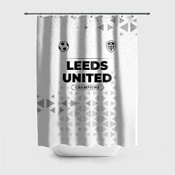 Шторка для душа Leeds United Champions Униформа, цвет: 3D-принт