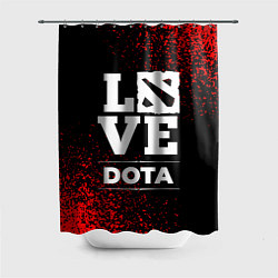 Шторка для душа Dota Love Классика, цвет: 3D-принт