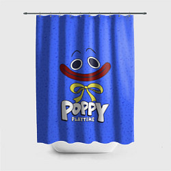 Шторка для душа Poppy Playtime Huggy Wuggy, цвет: 3D-принт