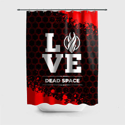 Шторка для душа Dead Space Love Классика, цвет: 3D-принт