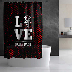 Шторка для душа Sally Face Love Классика, цвет: 3D-принт — фото 2