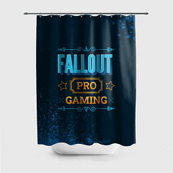 Шторка для душа Игра Fallout: PRO Gaming, цвет: 3D-принт