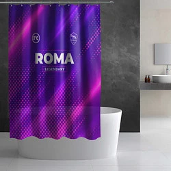 Шторка для душа Roma Legendary Sport Grunge, цвет: 3D-принт — фото 2