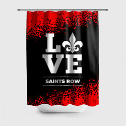 Шторка для душа Saints Row love классика, цвет: 3D-принт