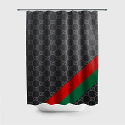 Шторка для душа В стиле gucci, цвет: 3D-принт