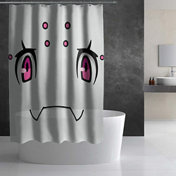 Шторка для душа Паучок Кумоко, цвет: 3D-принт — фото 2