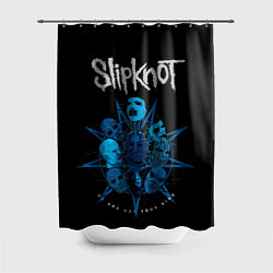 Шторка для ванной Slipknot - pentagram