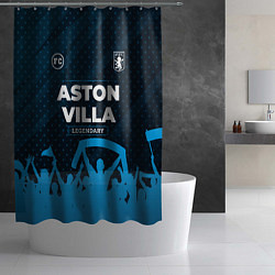 Шторка для душа Aston Villa legendary форма фанатов, цвет: 3D-принт — фото 2