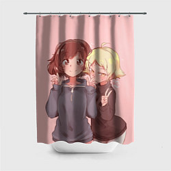 Шторка для ванной Юкари и Рико