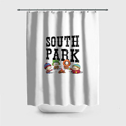 Шторка для душа South park кострёр, цвет: 3D-принт