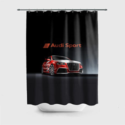 Шторка для душа Audi sport - racing team, цвет: 3D-принт