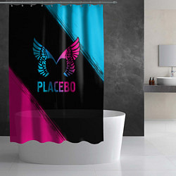 Шторка для душа Placebo - neon gradient, цвет: 3D-принт — фото 2