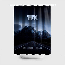 Шторка для душа Untraveled Road - Thousand Foot Krutch, цвет: 3D-принт