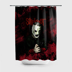 Шторка для душа Slipknot dark art, цвет: 3D-принт
