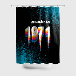 Шторка для душа Made in 1971: liquid art, цвет: 3D-принт