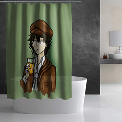 Шторка для душа Рампо и стакан, цвет: 3D-принт — фото 2