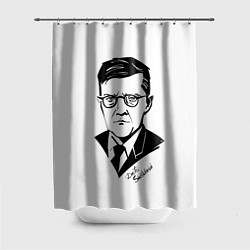 Шторка для душа Dmitry Shostakovich, цвет: 3D-принт