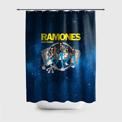 Шторка для душа Ramones Road to ruin, цвет: 3D-принт