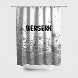 Шторка для ванной Berserk glitch на светлом фоне: символ сверху