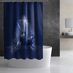 Шторка для душа The Outlast Trials игра, цвет: 3D-принт — фото 2