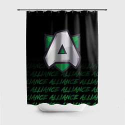 Шторка для душа Alliance art, цвет: 3D-принт