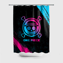 Шторка для душа One Piece - neon gradient, цвет: 3D-принт