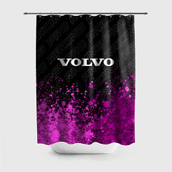 Шторка для ванной Volvo pro racing: символ сверху
