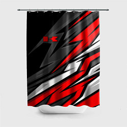Шторка для душа Kawasaki - red uniform, цвет: 3D-принт
